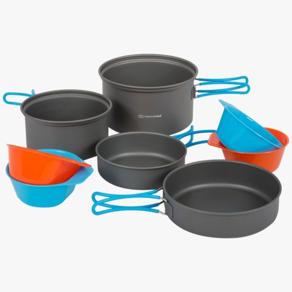 Highlander Apex Weekender Cookset - Ideal for Small Group Camping - Image 2