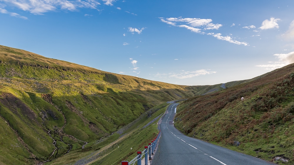 Buttertubs Pass between Thwaite and Simonstone, Yorkshire Dales, North Yorkshire, England, UK