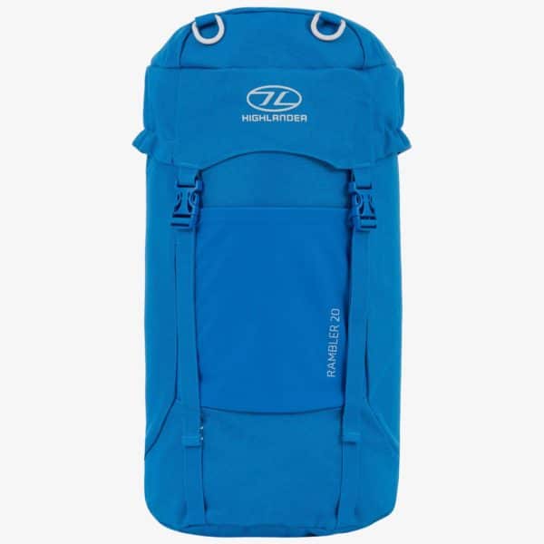 Rambler 20 Rucksack Blue RAM020-BL-FRONT