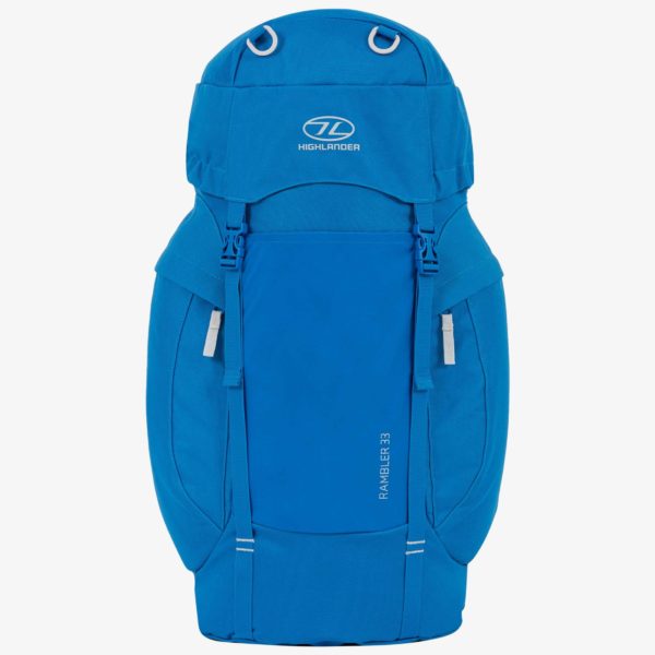 Rambler 25 Rucksack Blue RAM033-BL-FRONT