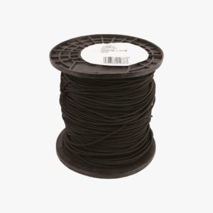 Highlander Shock Cord, Black, 2.5mm x 200m CS100