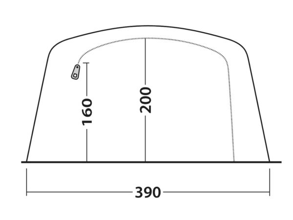 Outwell Parkdale Tent 2021 Model - Image 18