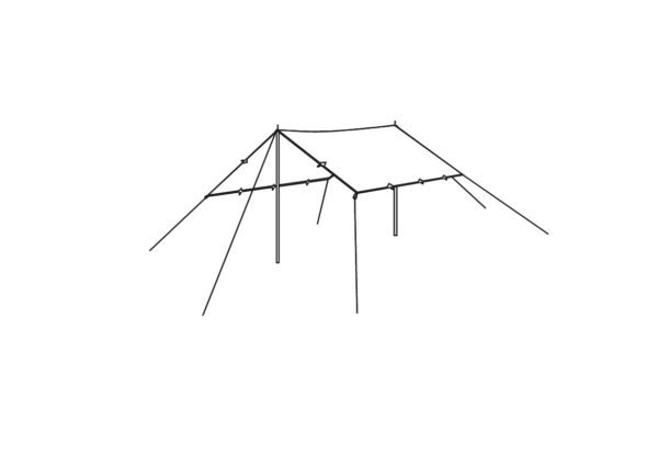 Robens Route Tarp 3 x 3 m: Versatile Shelter for Camping - Image 8