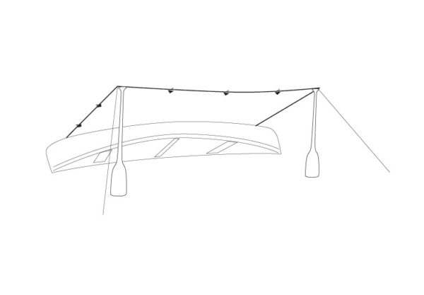 Robens Route Tarp 3 x 3 m: Versatile Shelter for Camping - Image 5