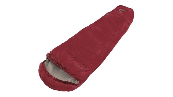 Easy Camp Cosmos Junior Sleeping Bag red zips