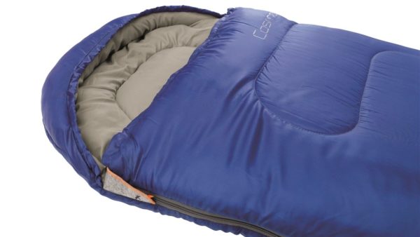 Easy Camp Cosmos Sleeping Bag Blue close up