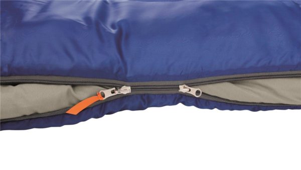 Easy Camp Cosmos Sleeping Bag Blue zips