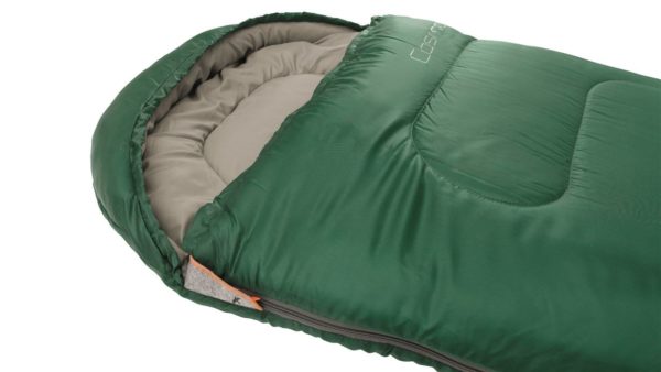Easy Camp Cosmos Sleeping Bag Green close up