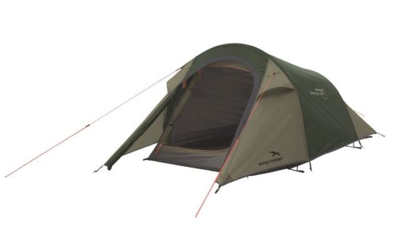 Easy Camp Energy Tent in 2 & 3 Person Sizes: Rustic Green & Gold Red