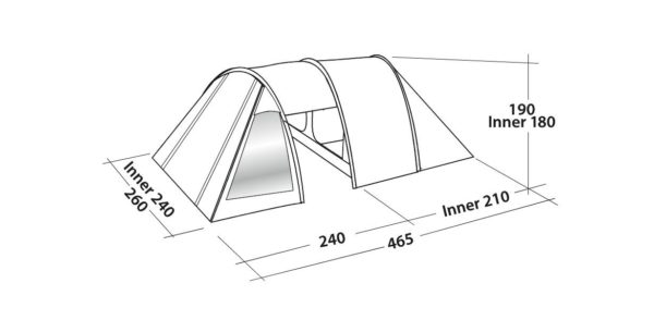 Easy Camp Galaxy 400 Tent - Image 9