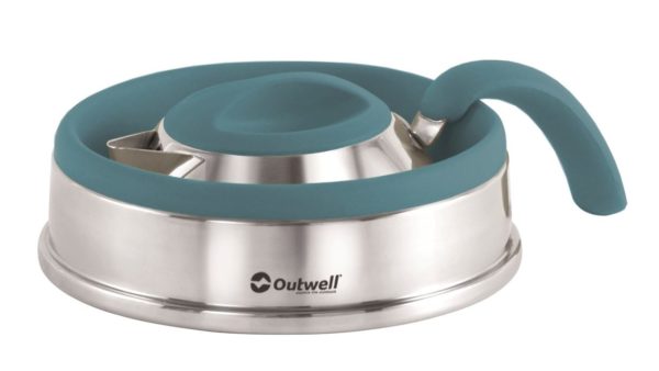Outwell Collaps Kettle 1.5Litre Deep Blue Collapsed