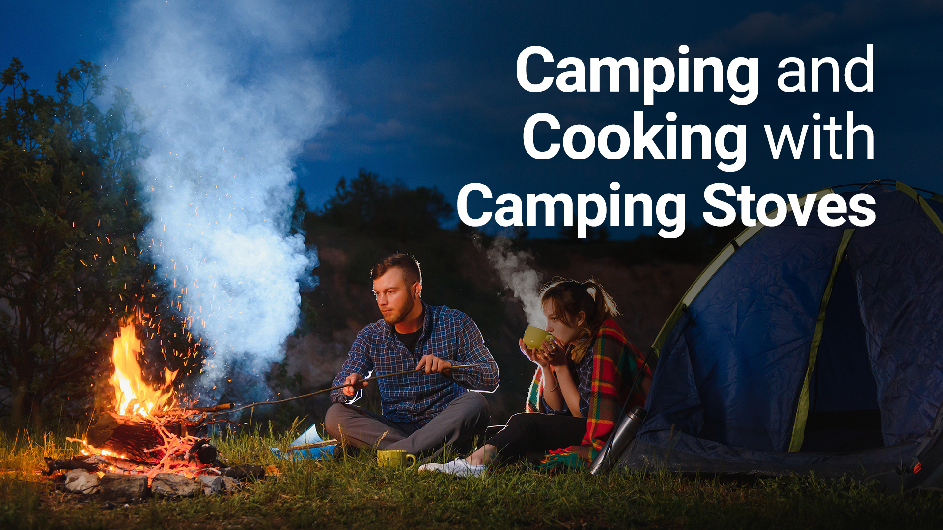 camping and cooking with camping stoves