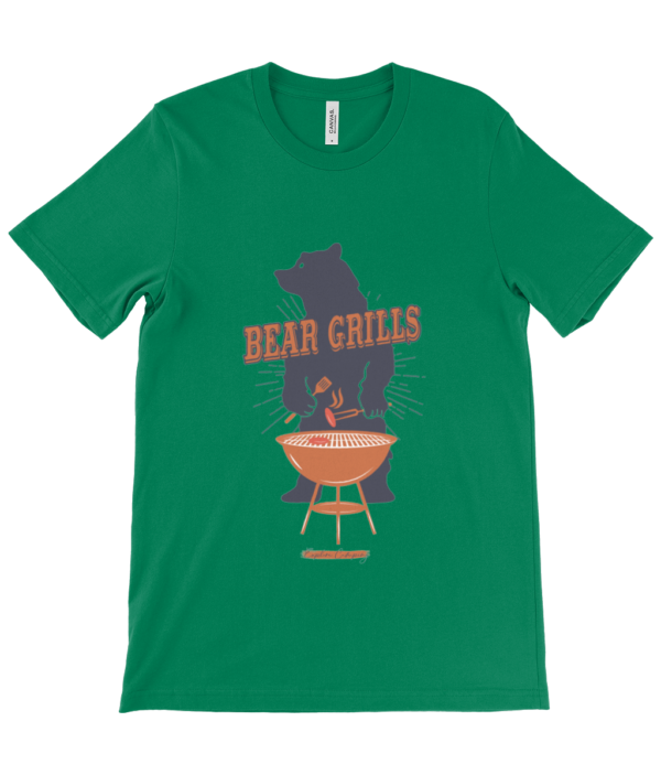 Bear Grills Canvas Unisex Crew Neck T-Shirt - Fun & Durable - Image 13