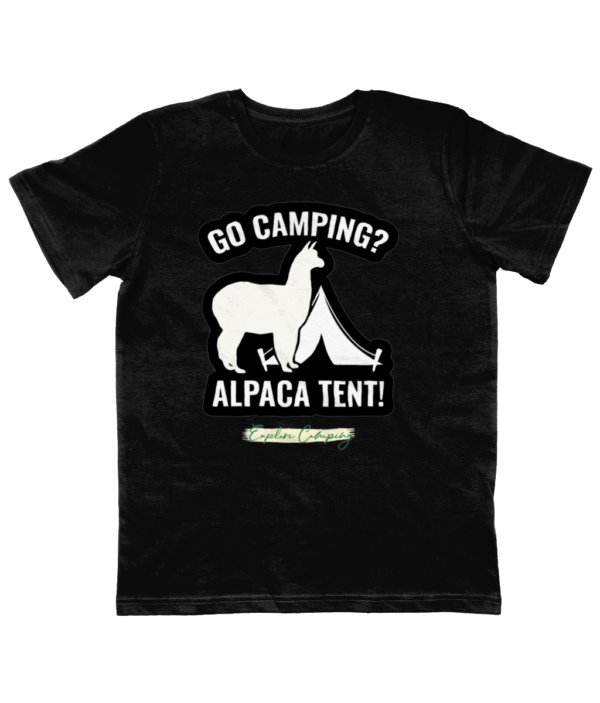 Go Camping, Alpaca' Junior Classic Jersey T-Shirt: Perfect for Young Explorers