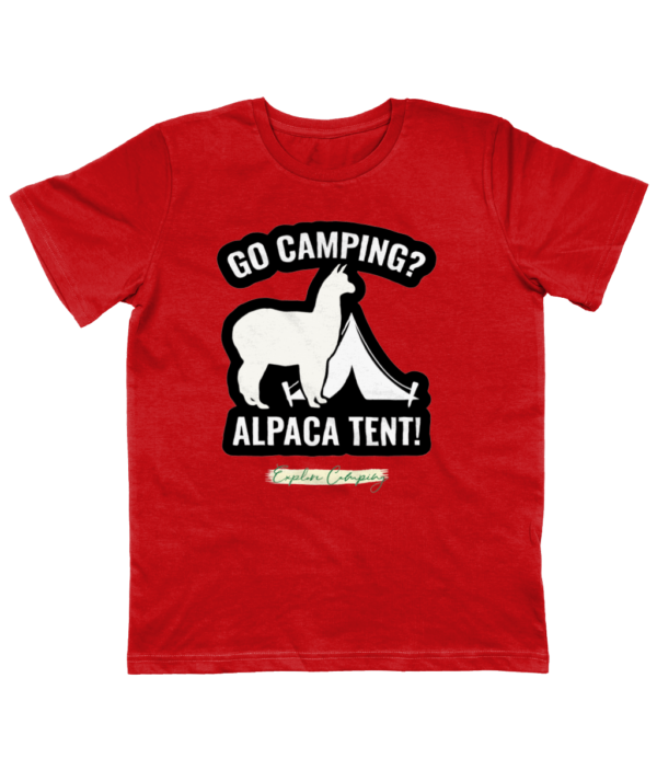 Go Camping, Alpaca' Junior Classic Jersey T-Shirt: Perfect for Young Explorers - Image 10