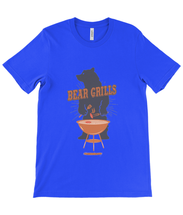 Bear Grills Canvas Unisex Crew Neck T-Shirt - Fun & Durable - Image 20