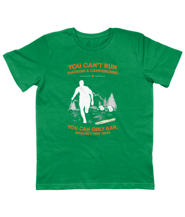 You Can't Run Through a Campground' Junior T-Shirt: Perfect for Young Explorers - Image 6