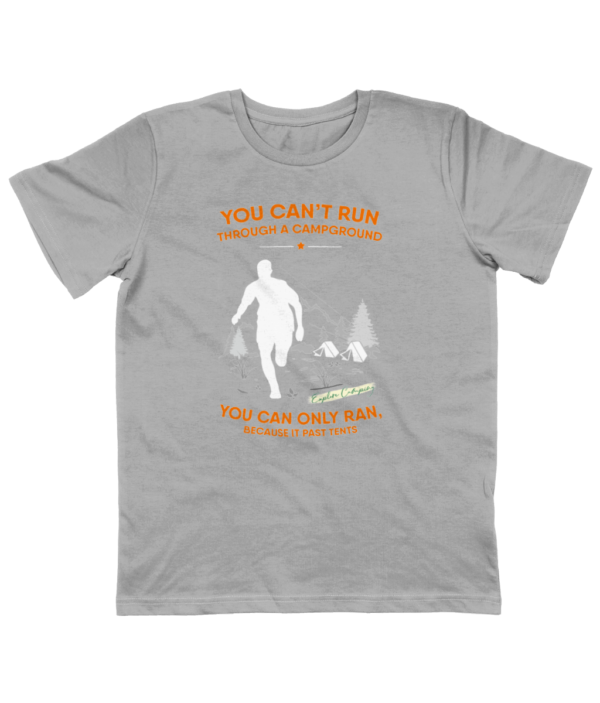 You Can't Run Through a Campground' Junior T-Shirt: Perfect for Young Explorers - Image 8