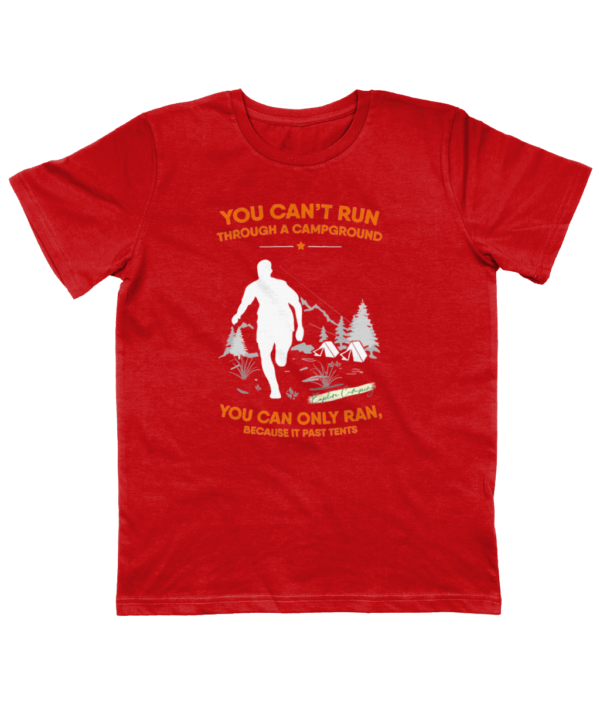 You Can't Run Through a Campground' Junior T-Shirt: Perfect for Young Explorers - Image 10