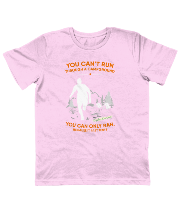 You Can't Run Through a Campground' Junior T-Shirt: Perfect for Young Explorers - Image 11