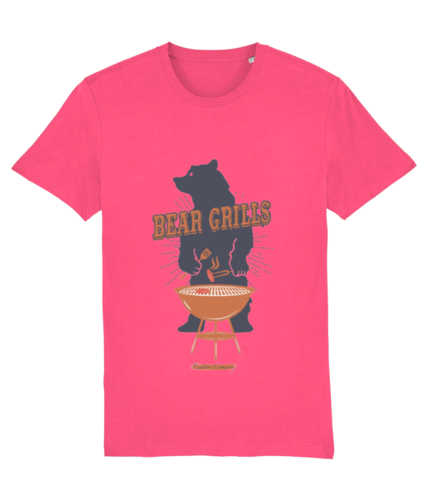 Bear Grills Creator Vegan T-Shirt - Organic Cotton, Humorous Design - Image 10