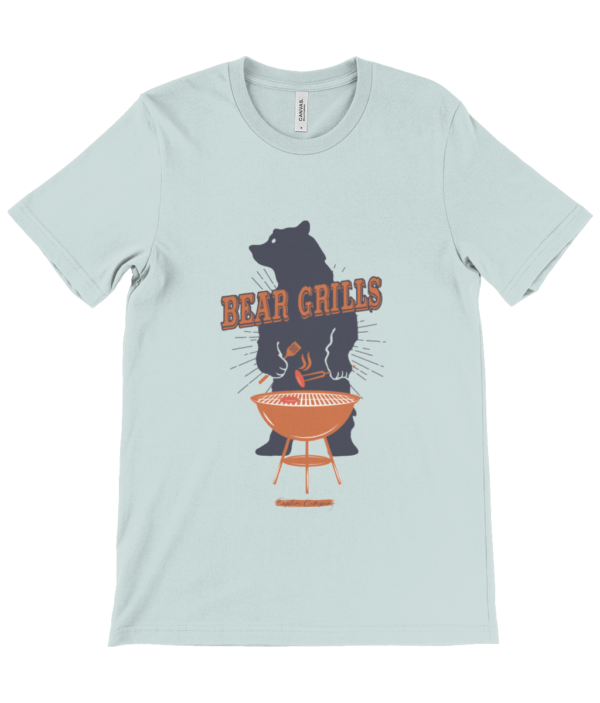 Bear Grills Canvas Unisex Crew Neck T-Shirt - Fun & Durable - Image 7
