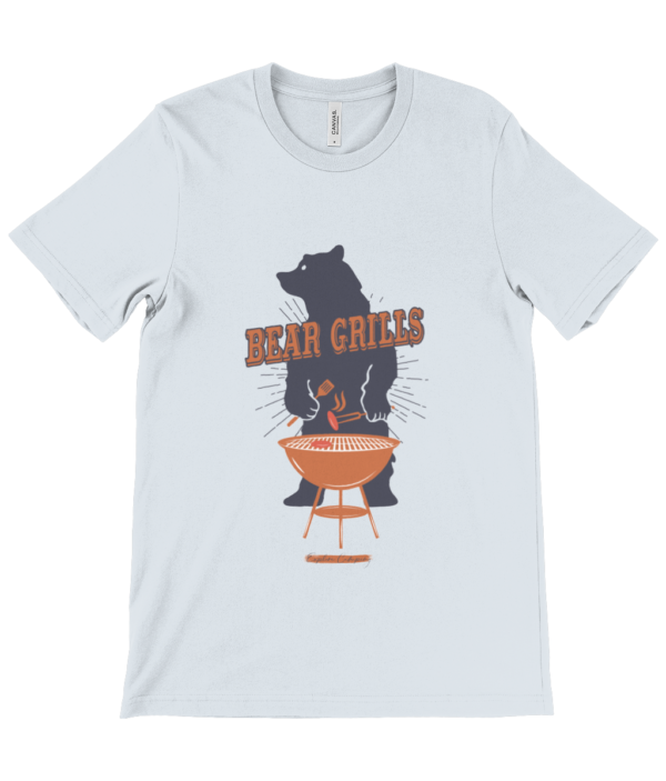 Bear Grills Canvas Unisex Crew Neck T-Shirt - Fun & Durable - Image 8