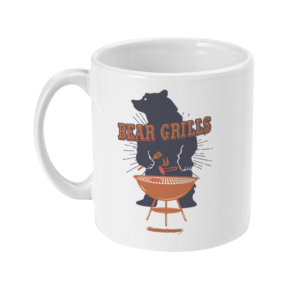 Bear Grills' 11oz Ceramic Mug: A Must-Have for Camping Fans