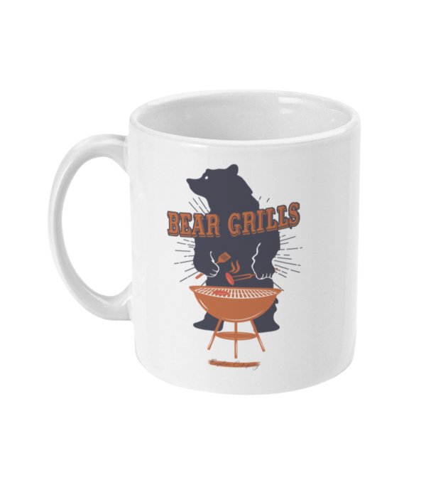 Bear Grills' 11oz Ceramic Mug: A Must-Have for Camping Fans