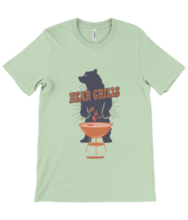Bear Grills Canvas Unisex Crew Neck T-Shirt - Fun & Durable - Image 10