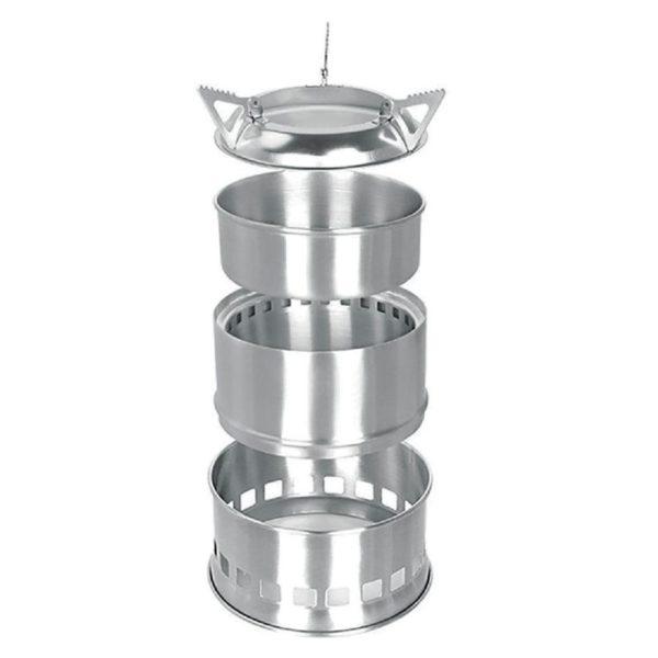 Highlander Cabar Wood Burning Stove: Lightweight & Versatile Cooking - Image 3