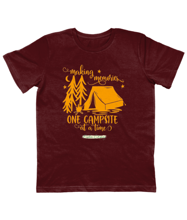 Making Memories One Campsite at a Time' Junior T-Shirt: Stylish & Eco-Friendly - Image 3
