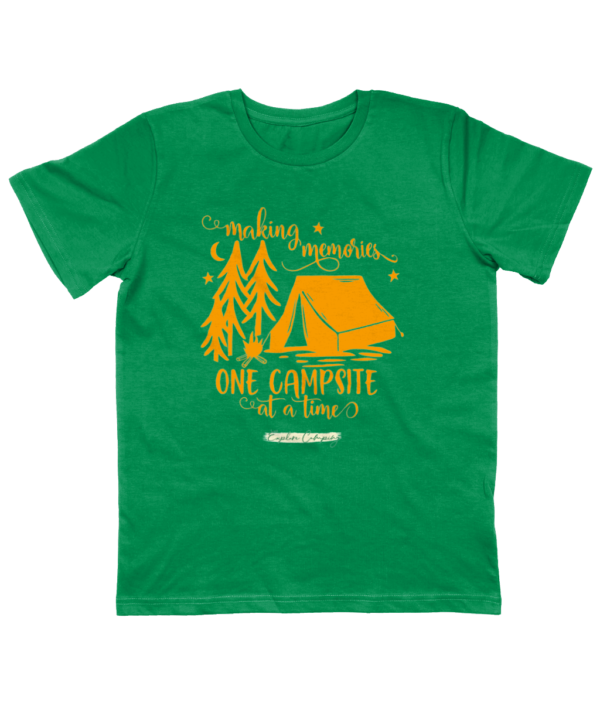 Making Memories One Campsite at a Time' Junior T-Shirt: Stylish & Eco-Friendly - Image 6