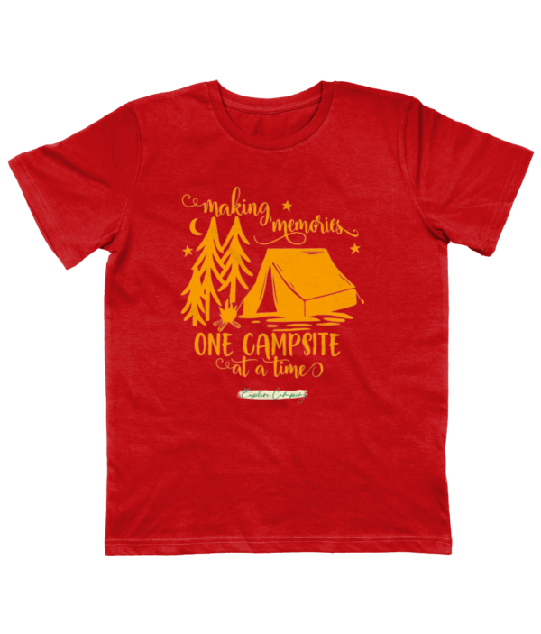 Making Memories One Campsite at a Time' Junior T-Shirt: Stylish & Eco-Friendly - Image 10