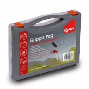 Kampa Screw Tent Pegs - Pack of 20: Easy & Reliable Tent Setup