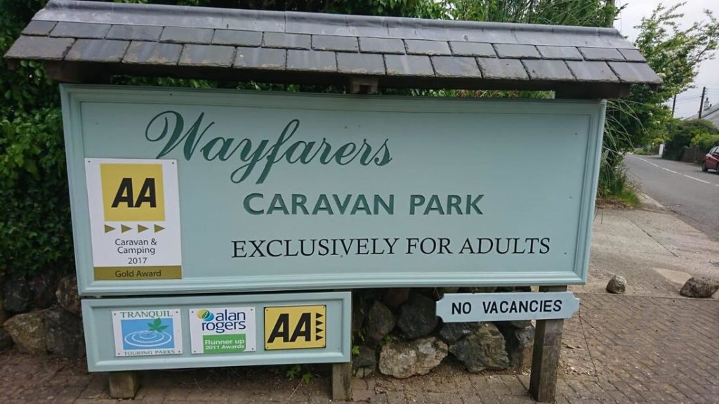 Wayfarers Caravan & Camping Park welcome