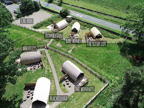 Langley Dam Glamping in Langley-On-Tyne, Hexham layout