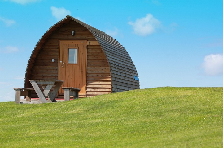 Pot-a-Doodle-Do Wigwam Village in Scremerston, Berwick-Upon-Tweed wigwam