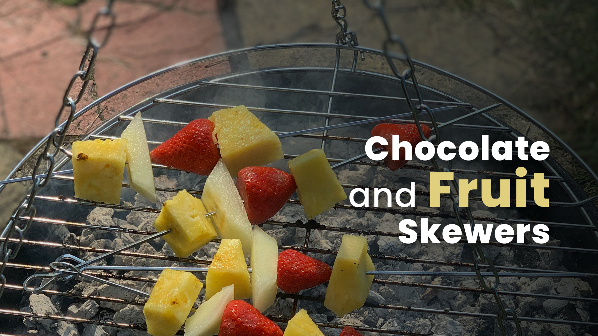Chocolate and Fruit Skewers