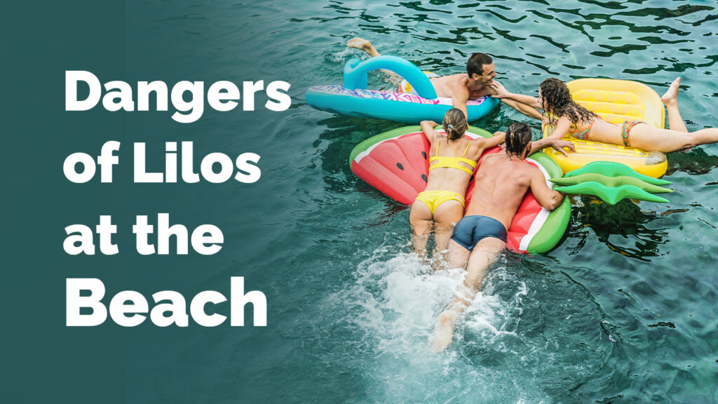 Dangers of Lilos at the Beach