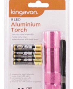 Kingavon 9 LED Aluminium Torch