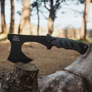 Highlander Survival Axe - Durable, High Carbon Steel, Ergonomic Design