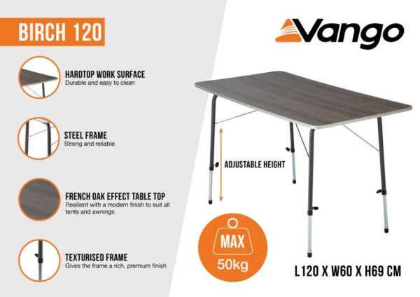 Vango Birch Table - Image 7