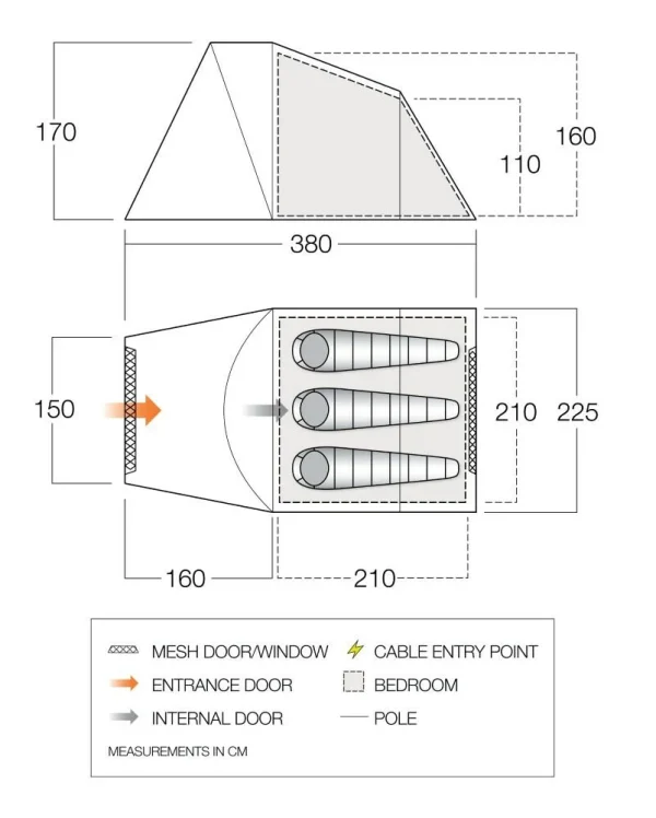 Vango Tiree Tent - Image 32