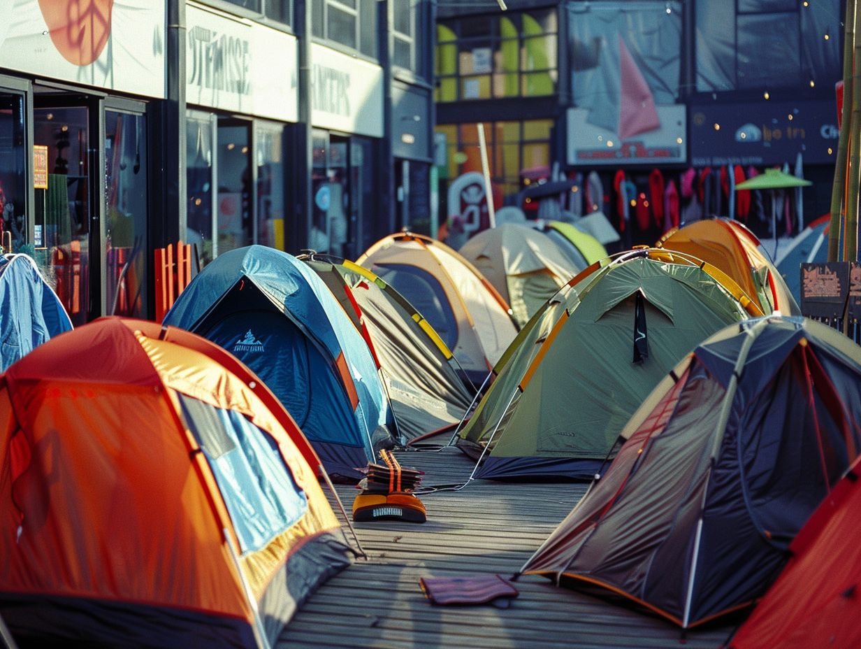 What Are the Customer Reviews and Ratings for Tents at TheExpertCamper?