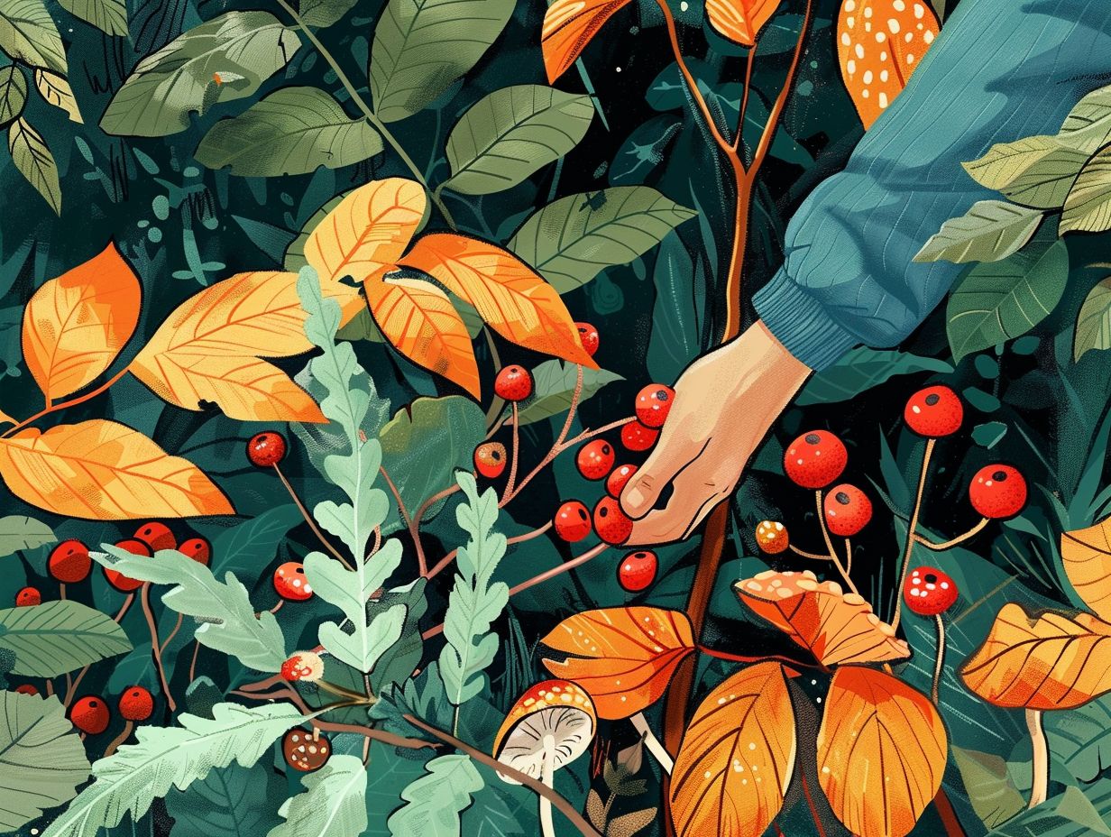 What Are Some Safety Tips for Foraging While Camping?