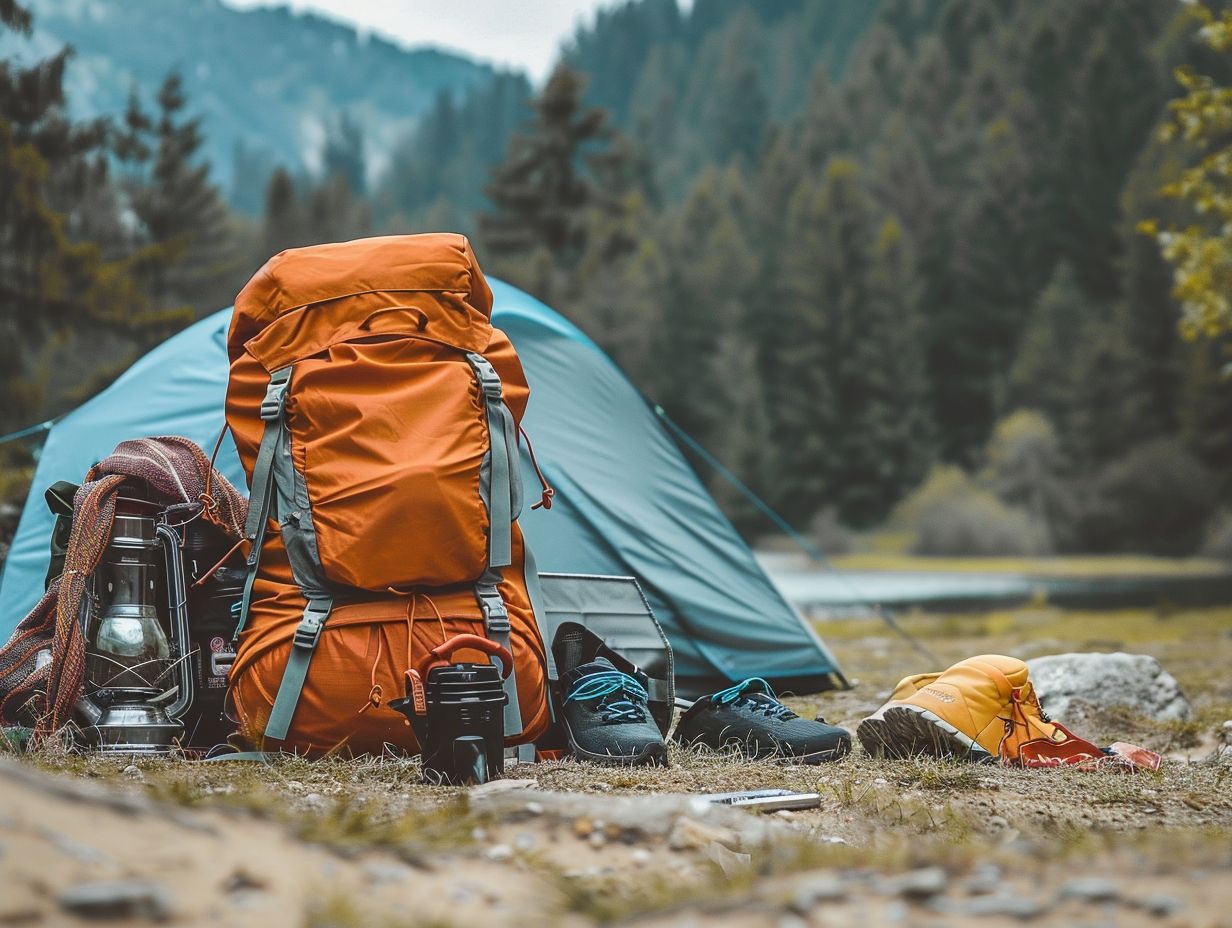 2. Backpack and Hiking Gear