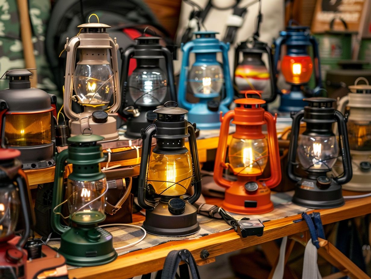 What are the Top Picks for Camping Lanterns?