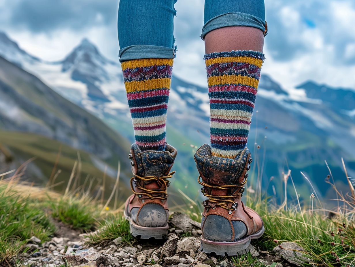 2. Wear Moisture-wicking Socks