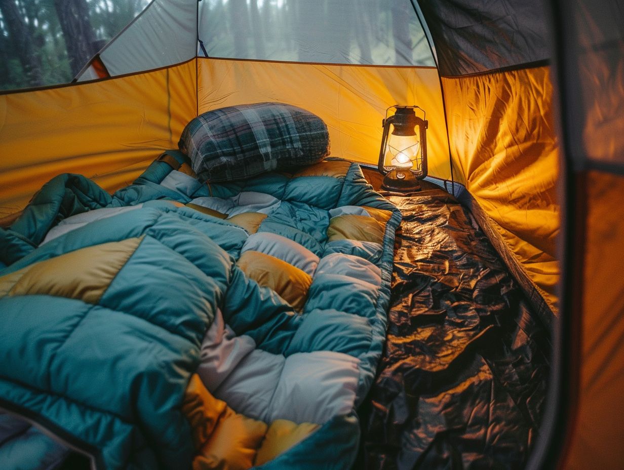 Using a Groundsheet or Footprint